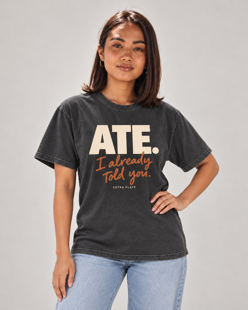 ATE tee in Uling — model front view